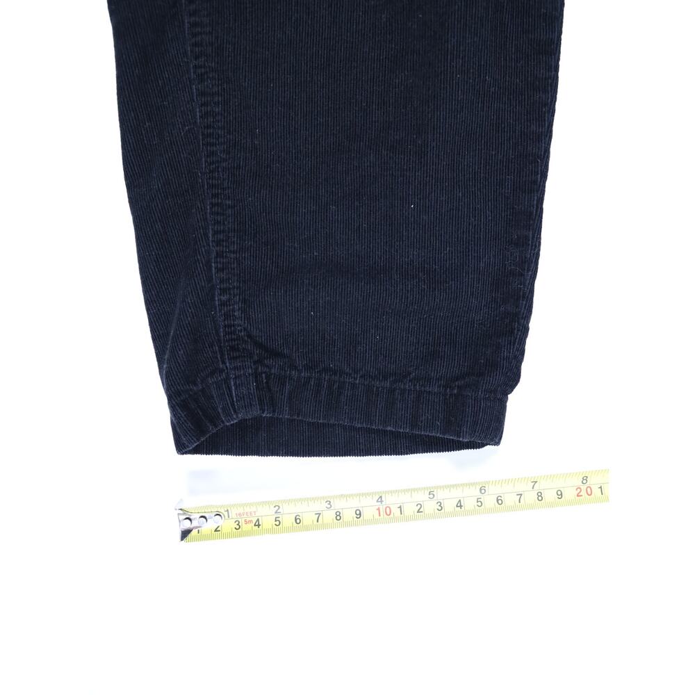 Contemporary Modern Minimalist COS Black Corduroy Barrel Leg Crop Pants — Size 6 - Picture 12 of 12
